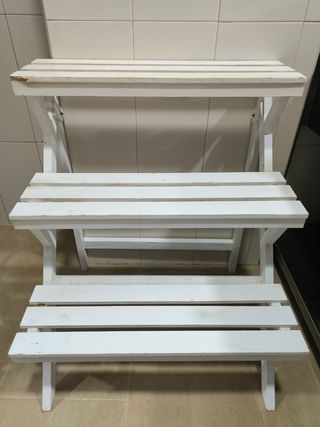 Expositor madera plegable