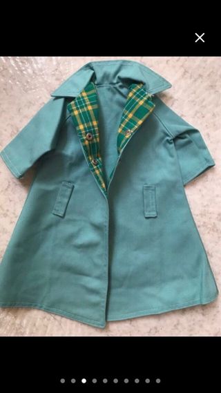 Gabardina Nancy Verde - Muñeca