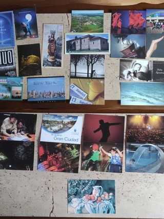 Colección postales variadas
