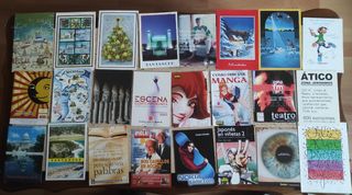 Colección postales variadas