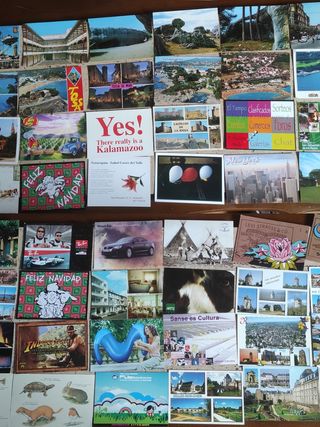 Colección postales variadas