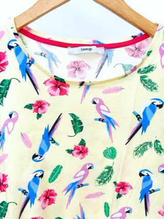 Camiseta loros amarilla - George