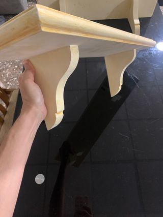2 Estanterías Madera - Beige