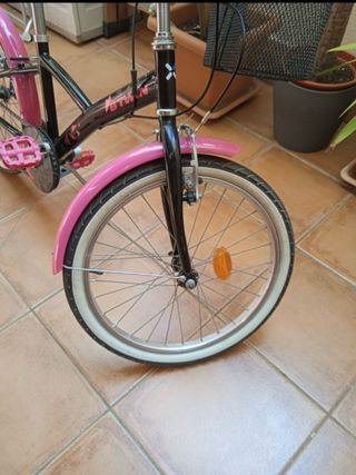 Bicicleta niña. 20" pulgadas decatlón de 69 años