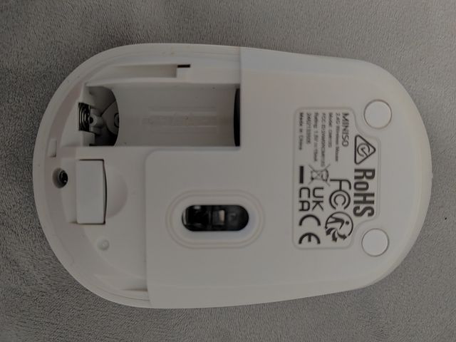 Ratón inalámbrico Miniso blanco