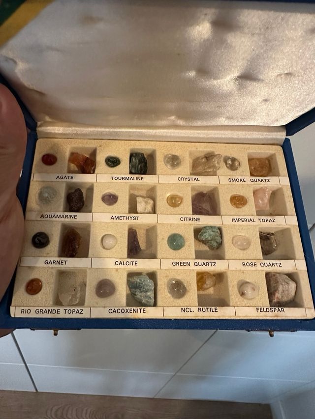 Colección Estuche Piedras Preciosas Brasil