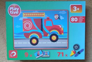 Puzzle magnético infantil Playtive - 80 piezas.