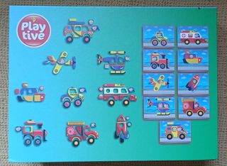 Puzzle magnético infantil Playtive - 80 piezas.