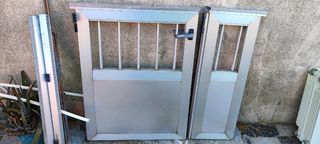Puerta aluminio mascota