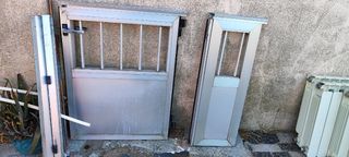 Puerta aluminio mascota