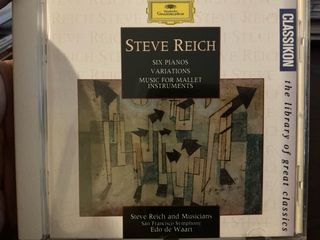 CD Steve Reich - Sei pianoforti