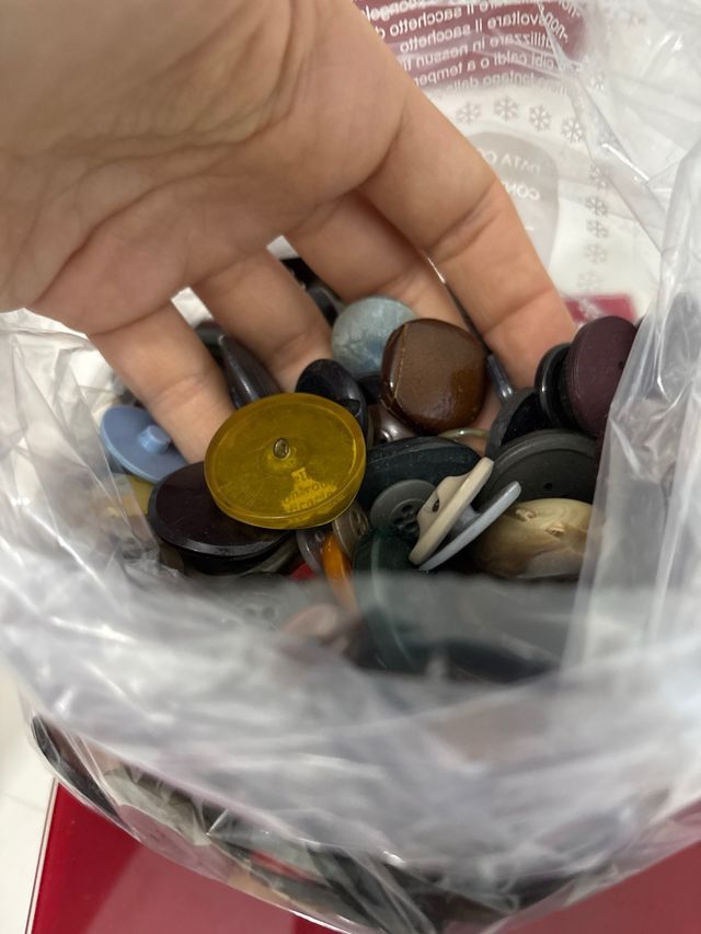 500g Bottoni Multicolor