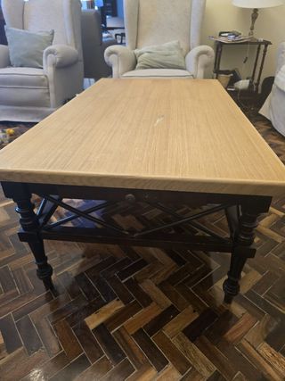 Mesa centro madera