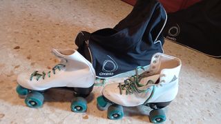 Patines Oxelo 4 ruedas Blancos