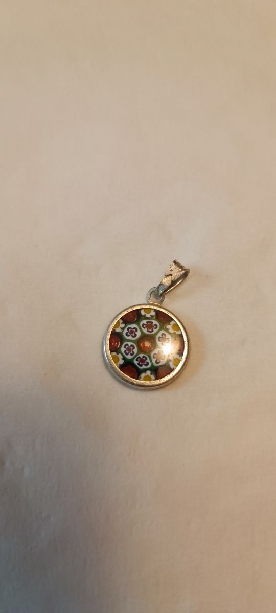 Colgante plata Murano