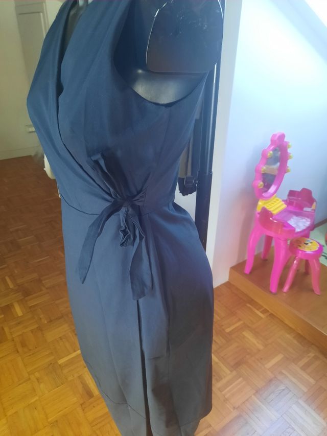 Vestito a portafoglio Sei di Cuori blu tg S, nuovo