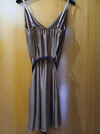 Vestito estivo color bronzo