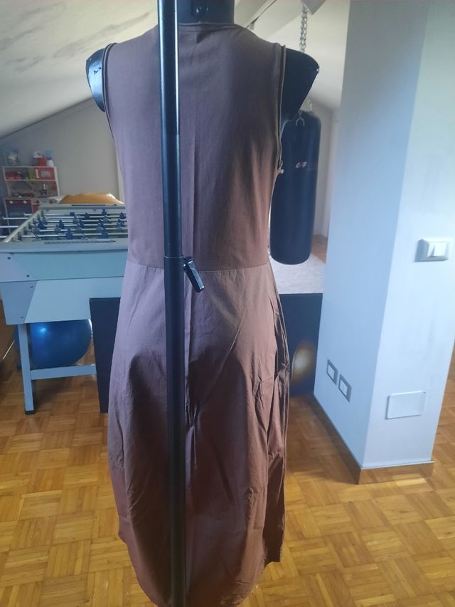 Vestito Sei di Cuori marrone tg unica