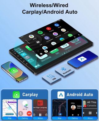 Autoradio Android 13 Jeep Compass 2017-2019