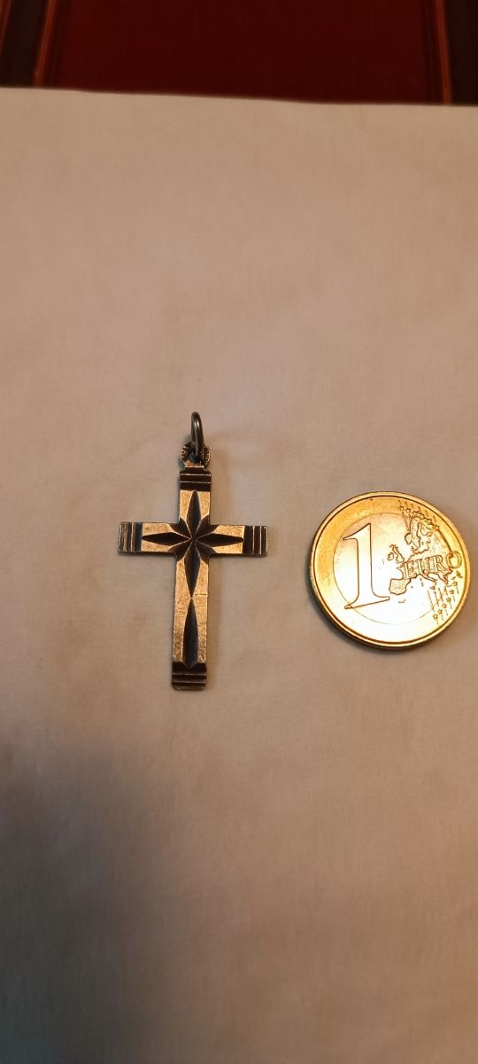 Cruz colgante plata 925