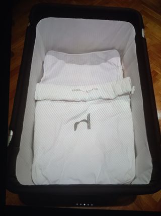 Minicuna Babyhome negra
