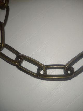 Collar cadena dorado
