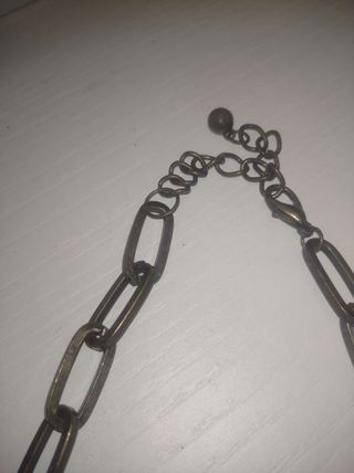 Collar cadena dorado