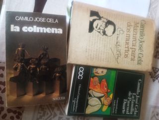 Lote 3 libros camilo José cela