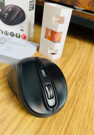 Ratón inalámbrico Ergonomico Negro - NUEVO