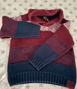 Jersey niño invierno - Rojo y Azul