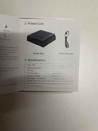 Módulo Carplay inalámbrico BC01