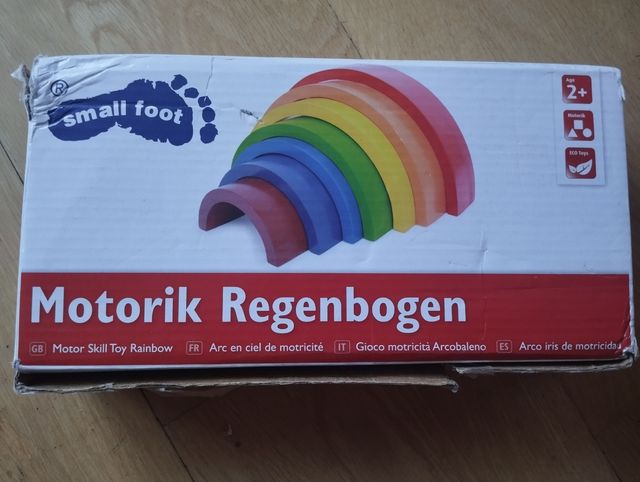 Arcoiris Waldorf small foot madera