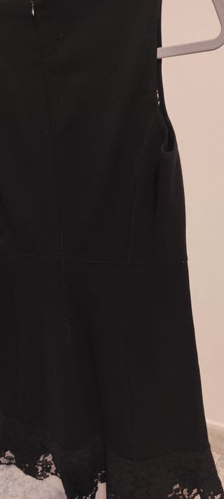 Vestito nero pizzo