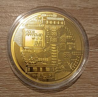 Moneda Bitcoin Coleccionable