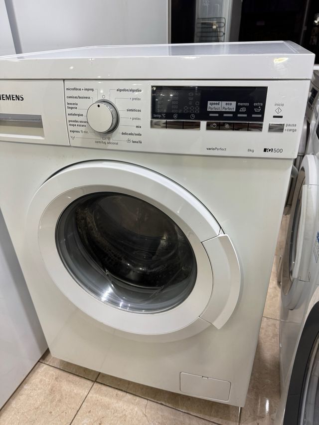 Lavadora Siemens 8kg - Garantía