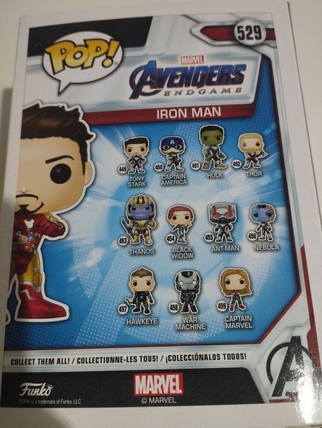 Funko Pop! Iron Man Endgame 529