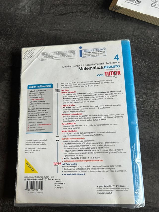 Matematica.azzurro 4 - Seconda edizione con Tutor