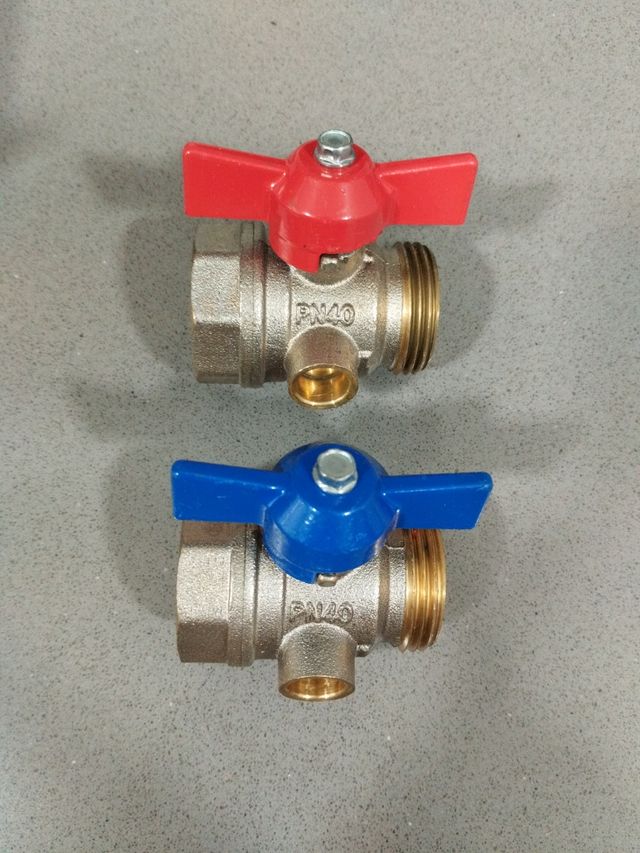 2 Válvulas de bola PN40