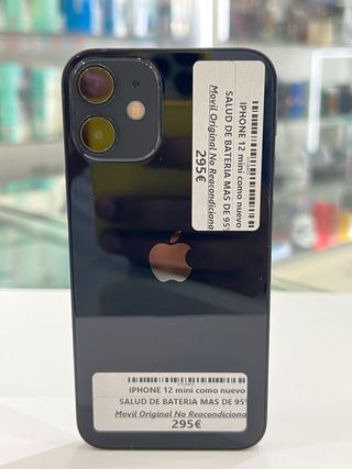 iPhone 12 mini negro 128GB