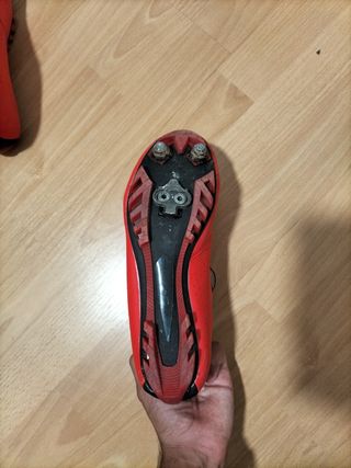 Zapatillas ciclismo rojas talla 39