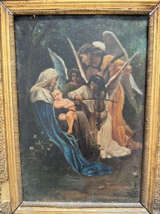 Olio su tavola, La canzone degli angeli