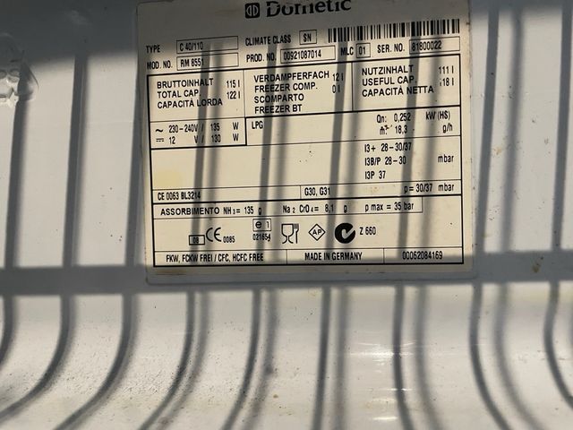 Nevera Dometic C-40110 trivalente