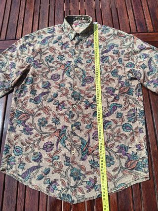 Camisa algodón flores - manga Larga