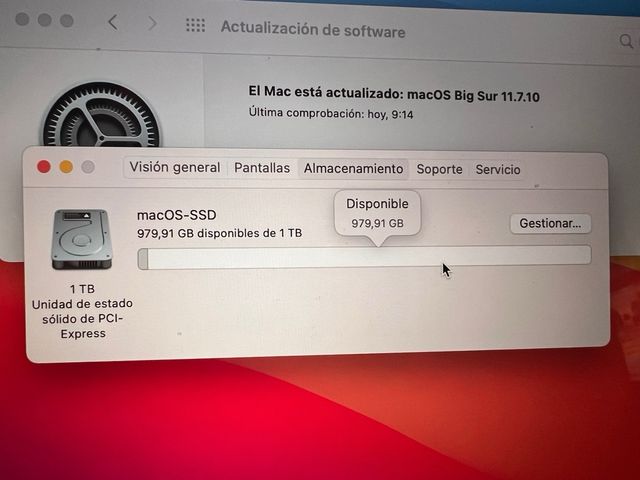 MacBookPro 15" retina i7 4 nucle 16GB RAM 1TB SSD