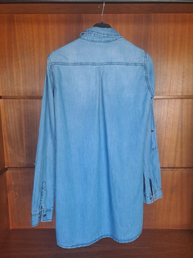 Camisa Jeans Azul - Tam. M