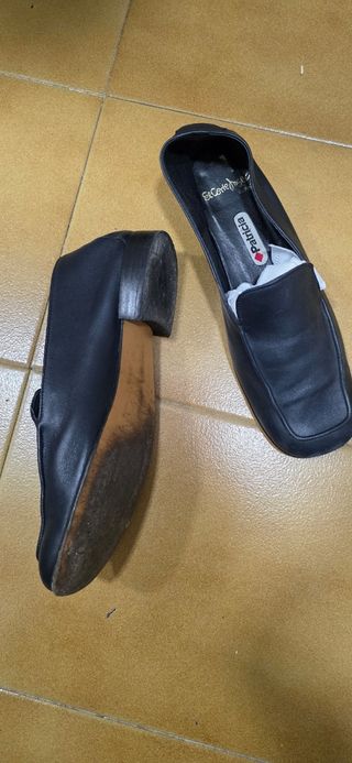 Zapatos planos Patricia negros