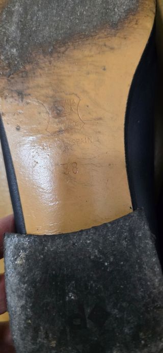 Zapatos planos Patricia negros