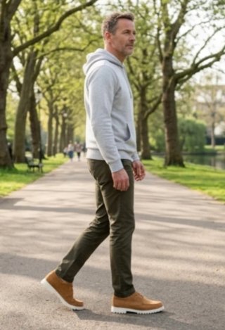 Zapatos Timberland Authentics Britton Square Piel.