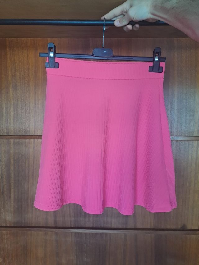 Saia rosa tamanho P (S/36/8)