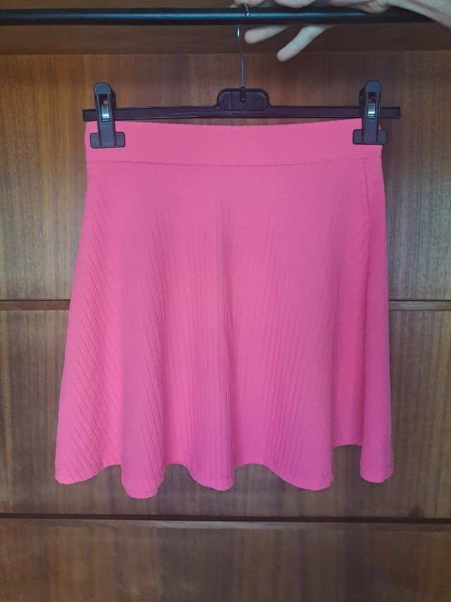 Saia rosa tamanho P (S/36/8)